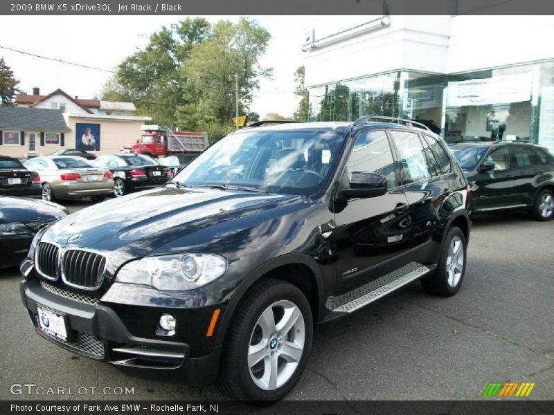 Jet Black / Black 2009 BMW X5 xDrive30i