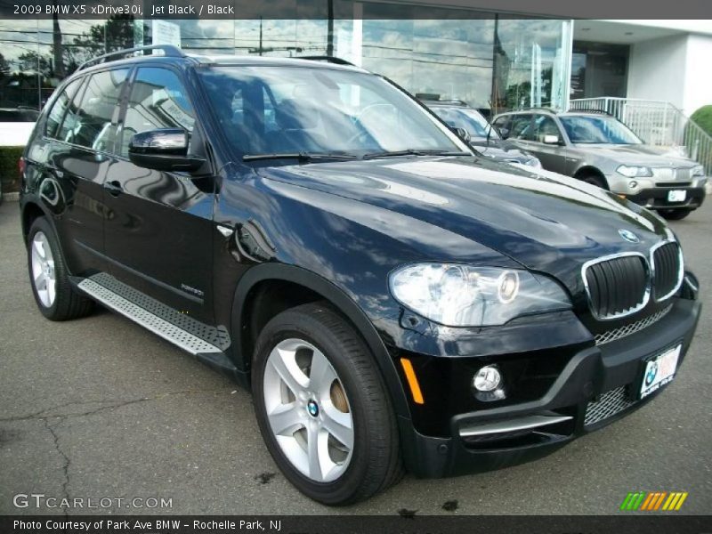 Jet Black / Black 2009 BMW X5 xDrive30i