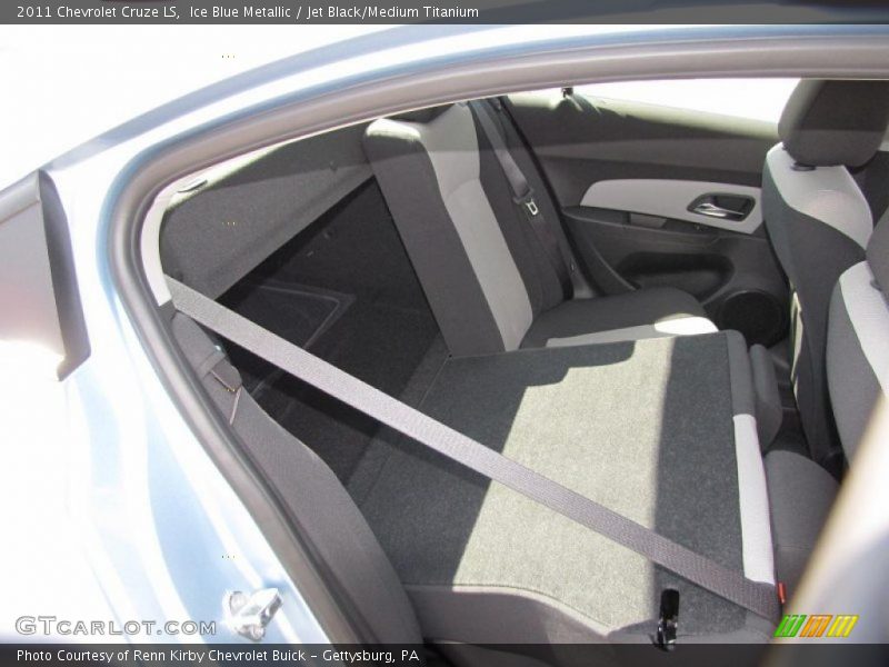 Ice Blue Metallic / Jet Black/Medium Titanium 2011 Chevrolet Cruze LS