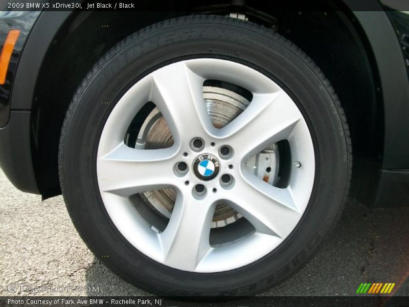 Jet Black / Black 2009 BMW X5 xDrive30i