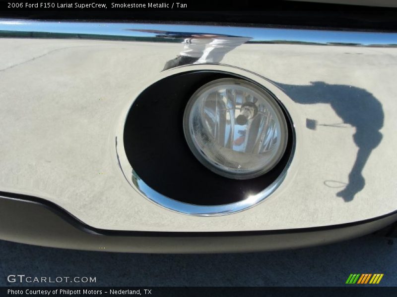 Smokestone Metallic / Tan 2006 Ford F150 Lariat SuperCrew