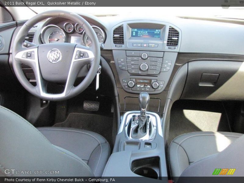 Quicksilver Metallic / Ebony 2011 Buick Regal CXL