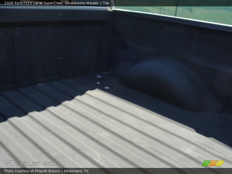 Smokestone Metallic / Tan 2006 Ford F150 Lariat SuperCrew