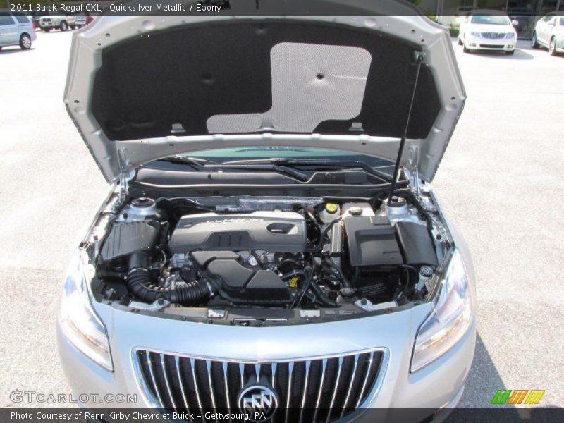 Quicksilver Metallic / Ebony 2011 Buick Regal CXL