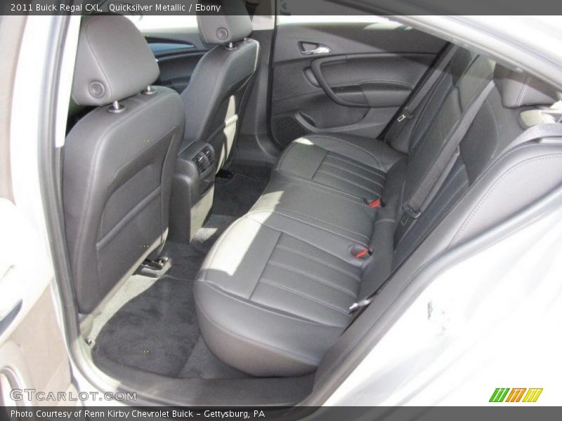 Quicksilver Metallic / Ebony 2011 Buick Regal CXL