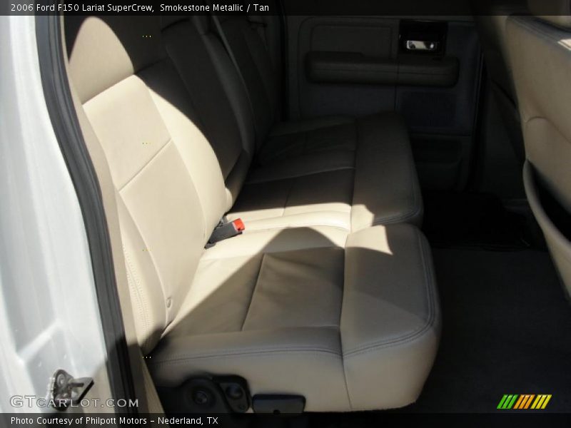 Smokestone Metallic / Tan 2006 Ford F150 Lariat SuperCrew
