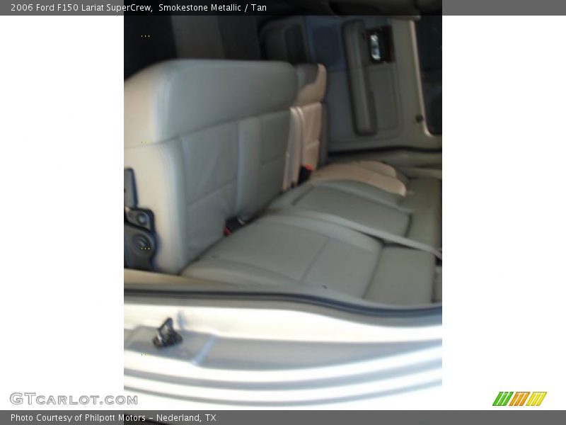 Smokestone Metallic / Tan 2006 Ford F150 Lariat SuperCrew