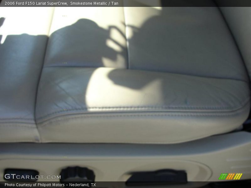 Smokestone Metallic / Tan 2006 Ford F150 Lariat SuperCrew