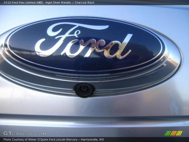 Ingot Silver Metallic / Charcoal Black 2010 Ford Flex Limited AWD