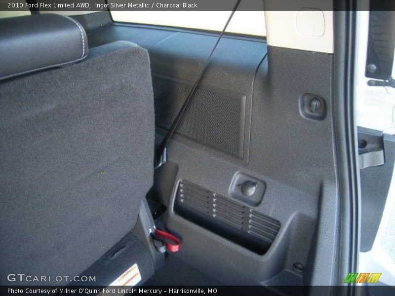 Ingot Silver Metallic / Charcoal Black 2010 Ford Flex Limited AWD
