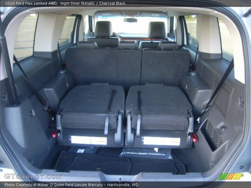 Ingot Silver Metallic / Charcoal Black 2010 Ford Flex Limited AWD