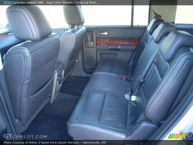Ingot Silver Metallic / Charcoal Black 2010 Ford Flex Limited AWD