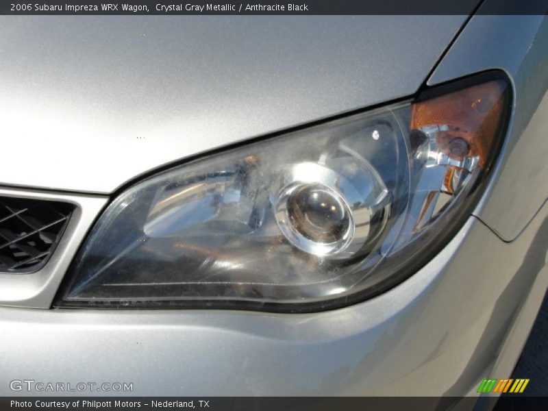 Crystal Gray Metallic / Anthracite Black 2006 Subaru Impreza WRX Wagon