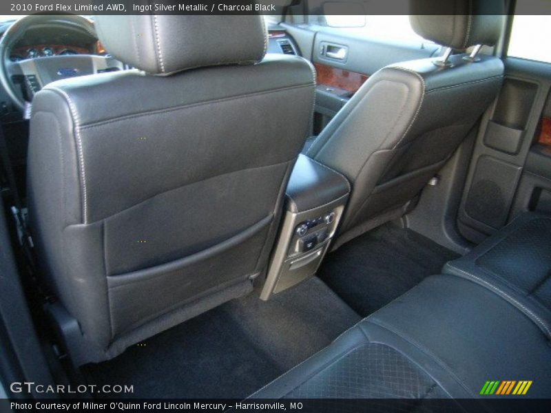 Ingot Silver Metallic / Charcoal Black 2010 Ford Flex Limited AWD