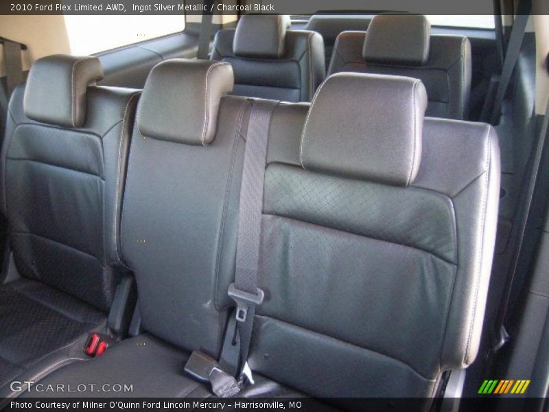 Ingot Silver Metallic / Charcoal Black 2010 Ford Flex Limited AWD