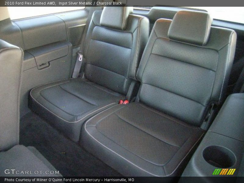 Ingot Silver Metallic / Charcoal Black 2010 Ford Flex Limited AWD