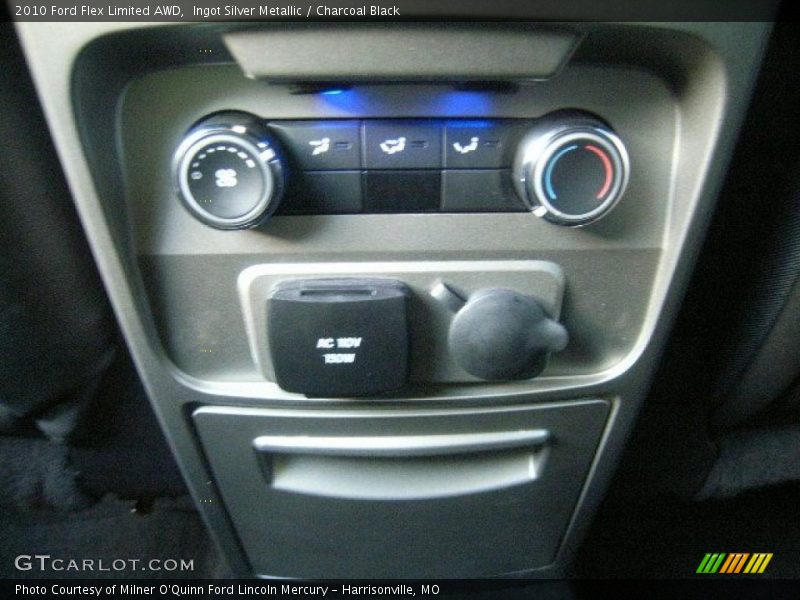 Ingot Silver Metallic / Charcoal Black 2010 Ford Flex Limited AWD