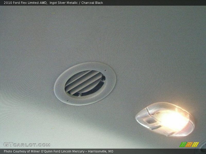 Ingot Silver Metallic / Charcoal Black 2010 Ford Flex Limited AWD
