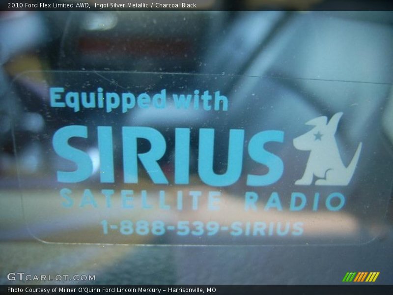 Ingot Silver Metallic / Charcoal Black 2010 Ford Flex Limited AWD