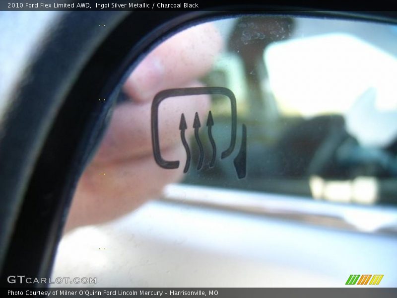 Ingot Silver Metallic / Charcoal Black 2010 Ford Flex Limited AWD