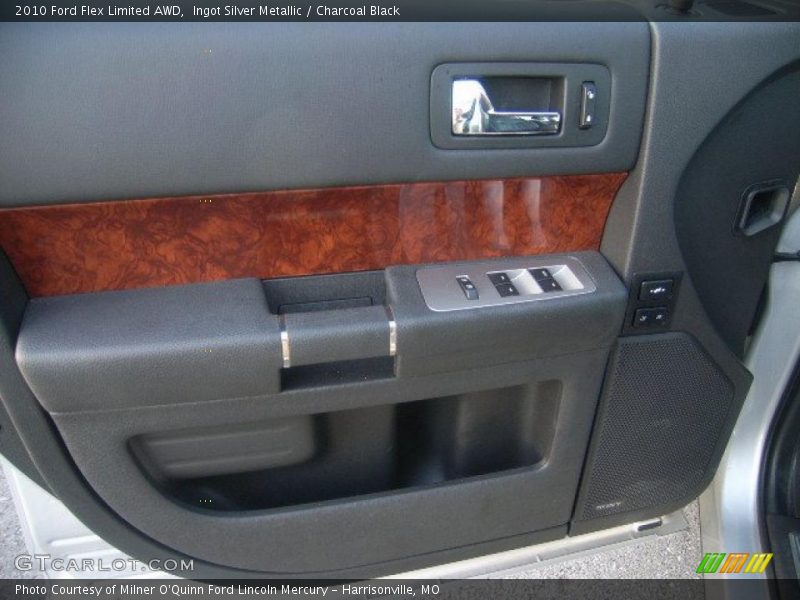 Ingot Silver Metallic / Charcoal Black 2010 Ford Flex Limited AWD