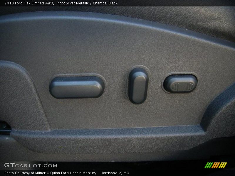 Ingot Silver Metallic / Charcoal Black 2010 Ford Flex Limited AWD