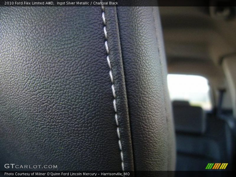 Ingot Silver Metallic / Charcoal Black 2010 Ford Flex Limited AWD