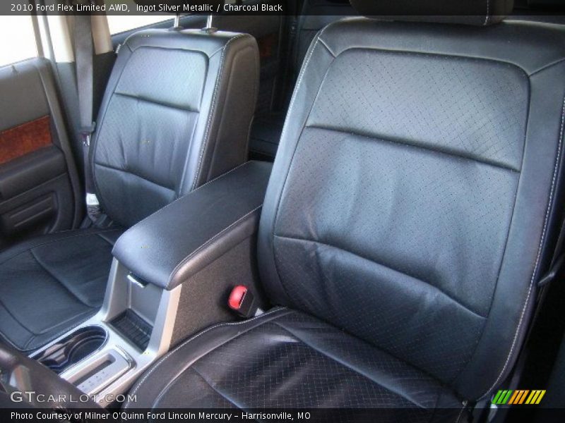 Ingot Silver Metallic / Charcoal Black 2010 Ford Flex Limited AWD
