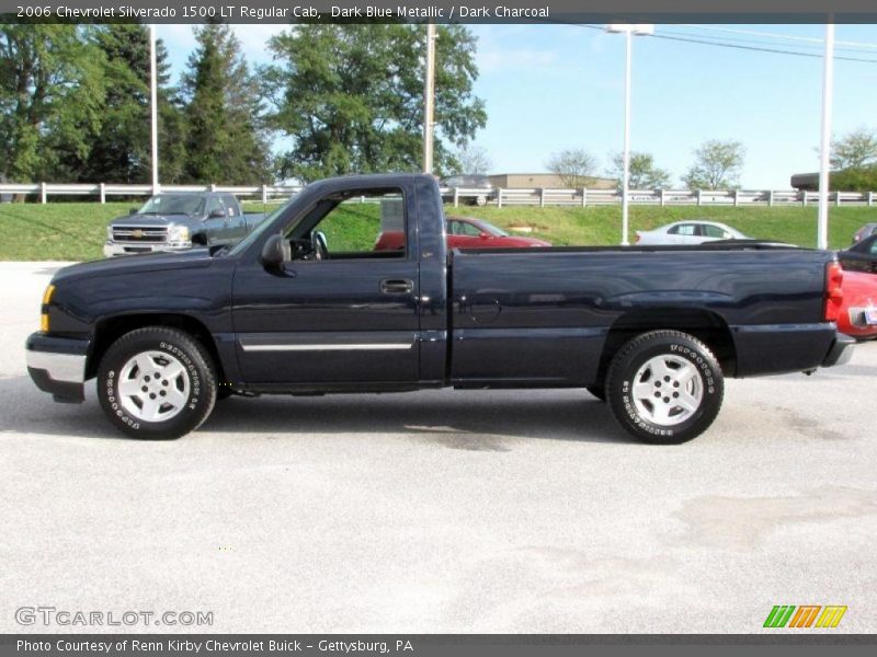 Dark Blue Metallic / Dark Charcoal 2006 Chevrolet Silverado 1500 LT Regular Cab