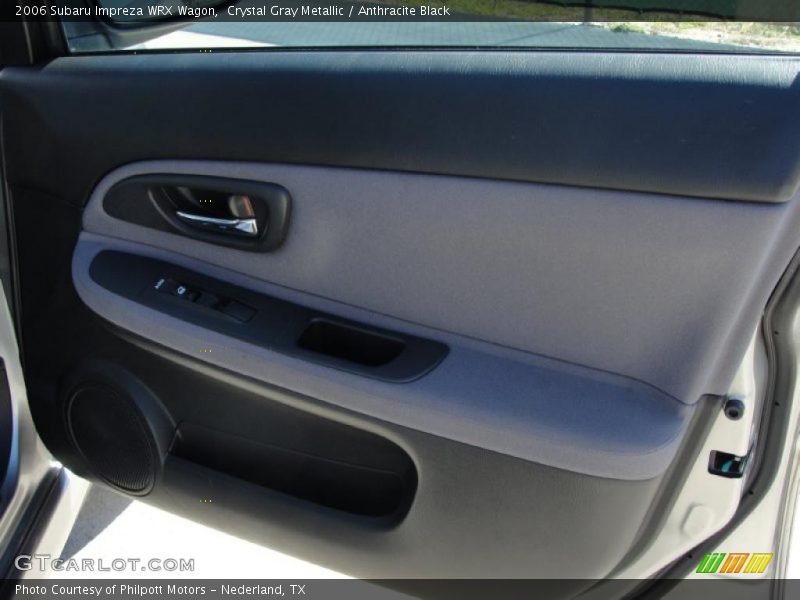 Crystal Gray Metallic / Anthracite Black 2006 Subaru Impreza WRX Wagon
