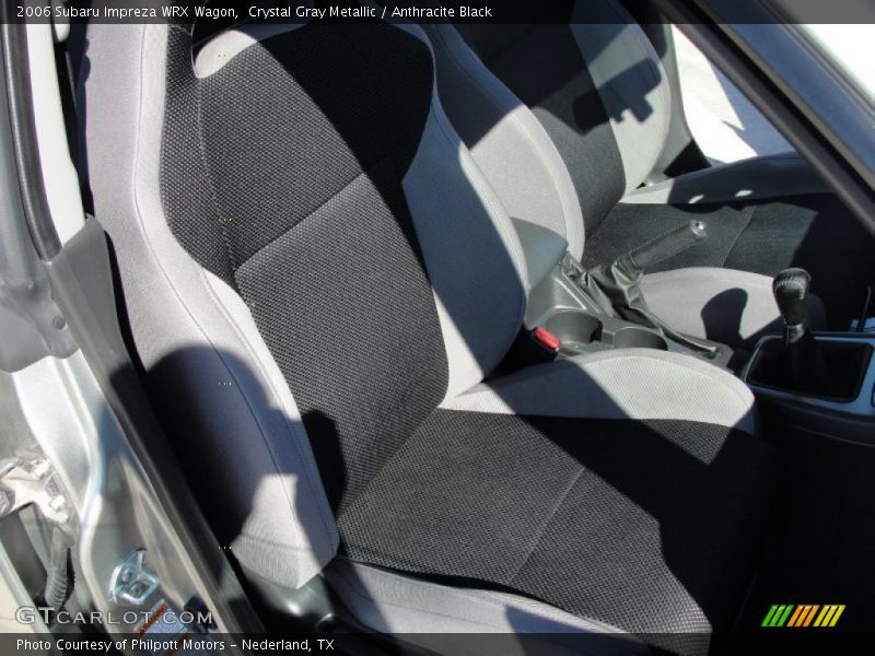 Crystal Gray Metallic / Anthracite Black 2006 Subaru Impreza WRX Wagon