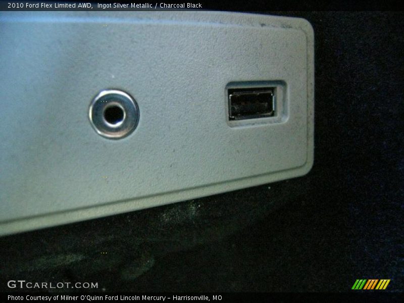Ingot Silver Metallic / Charcoal Black 2010 Ford Flex Limited AWD