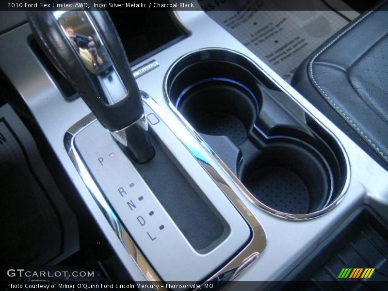 Ingot Silver Metallic / Charcoal Black 2010 Ford Flex Limited AWD