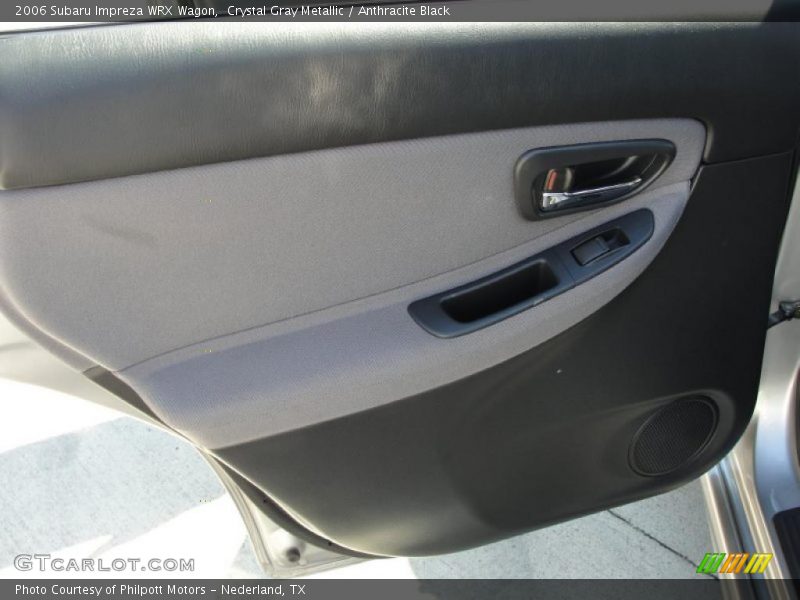Crystal Gray Metallic / Anthracite Black 2006 Subaru Impreza WRX Wagon