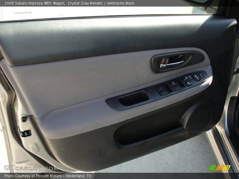 Crystal Gray Metallic / Anthracite Black 2006 Subaru Impreza WRX Wagon
