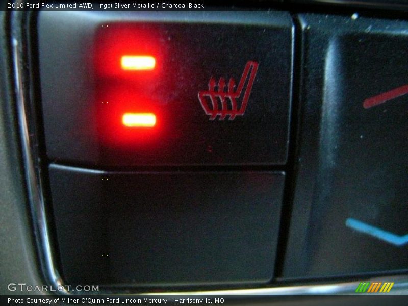Ingot Silver Metallic / Charcoal Black 2010 Ford Flex Limited AWD