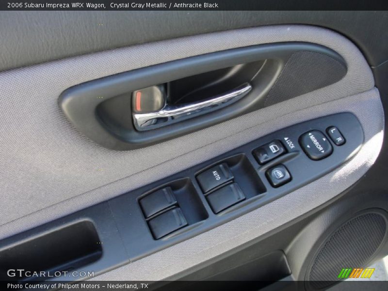 Crystal Gray Metallic / Anthracite Black 2006 Subaru Impreza WRX Wagon