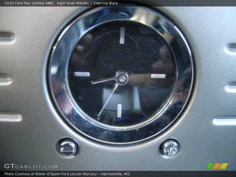Ingot Silver Metallic / Charcoal Black 2010 Ford Flex Limited AWD