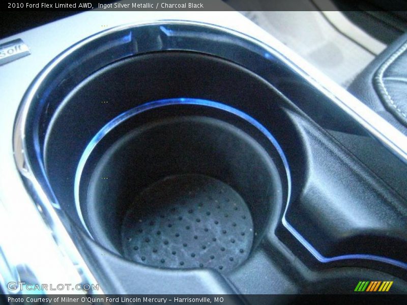 Ingot Silver Metallic / Charcoal Black 2010 Ford Flex Limited AWD