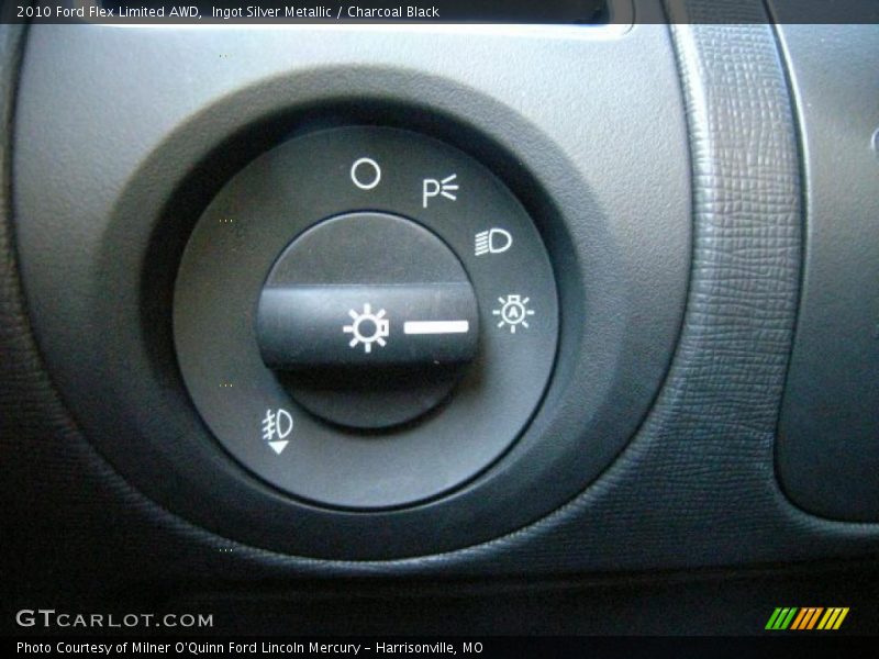 Ingot Silver Metallic / Charcoal Black 2010 Ford Flex Limited AWD