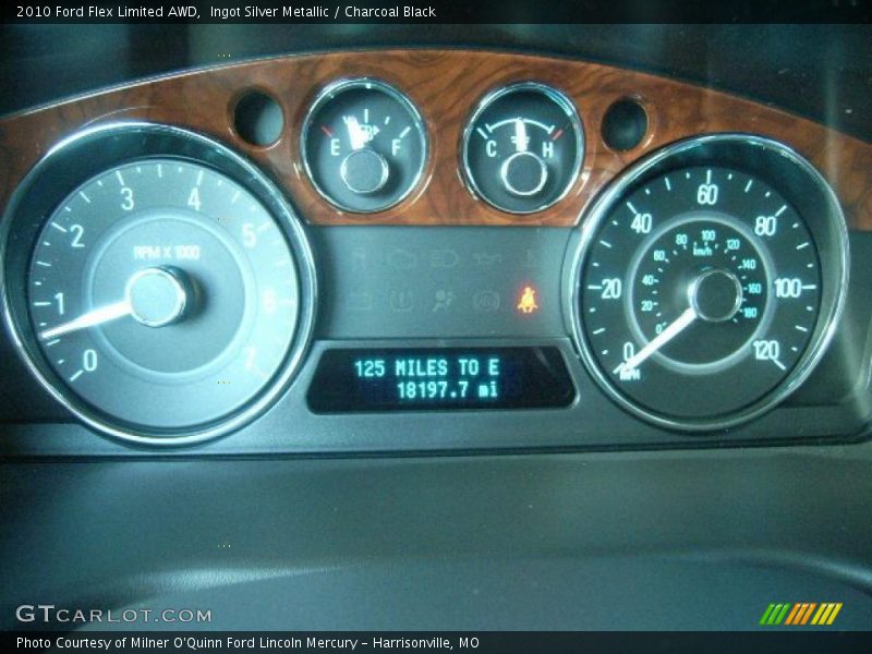  2010 Flex Limited AWD Limited AWD Gauges