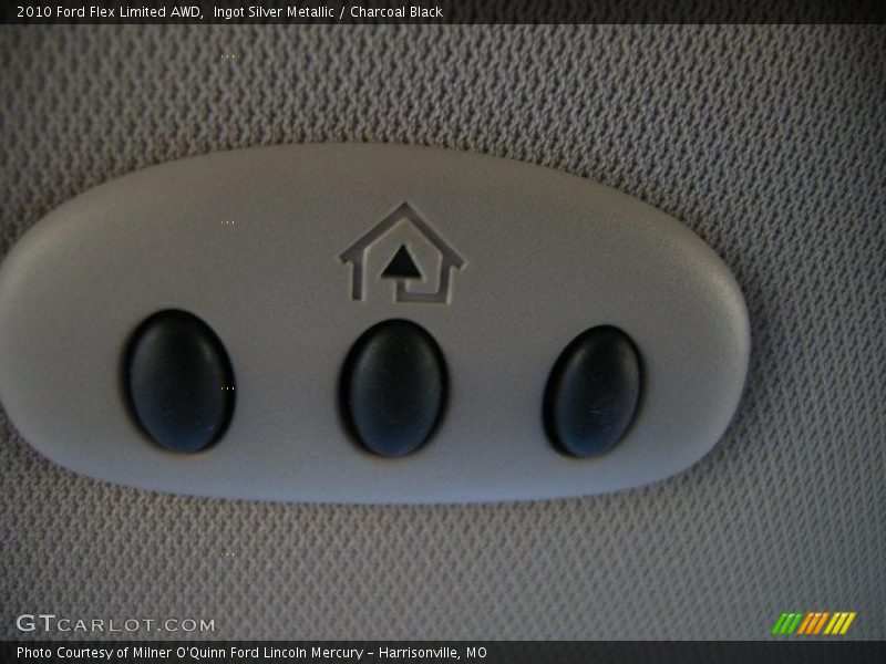 Ingot Silver Metallic / Charcoal Black 2010 Ford Flex Limited AWD