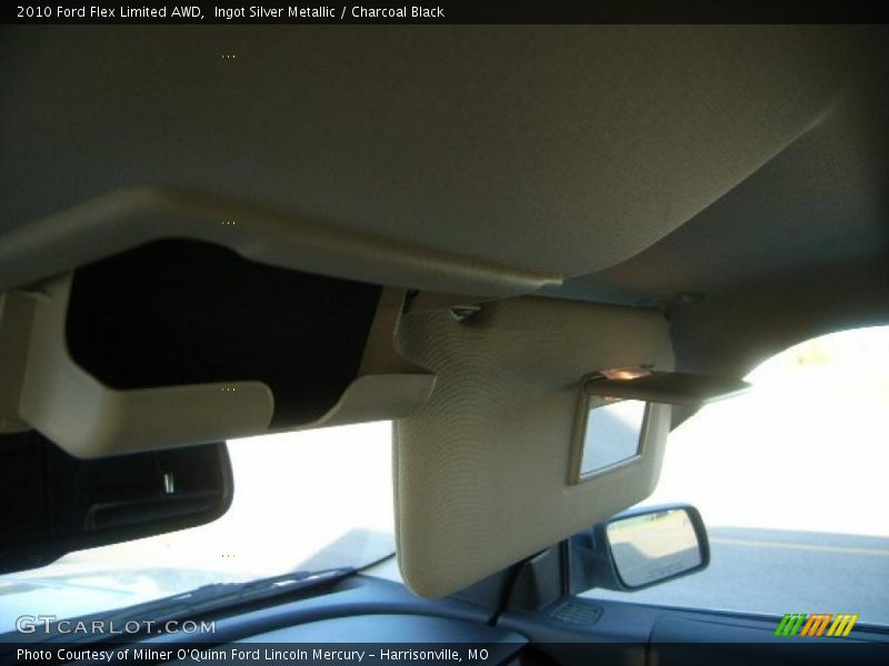 Ingot Silver Metallic / Charcoal Black 2010 Ford Flex Limited AWD