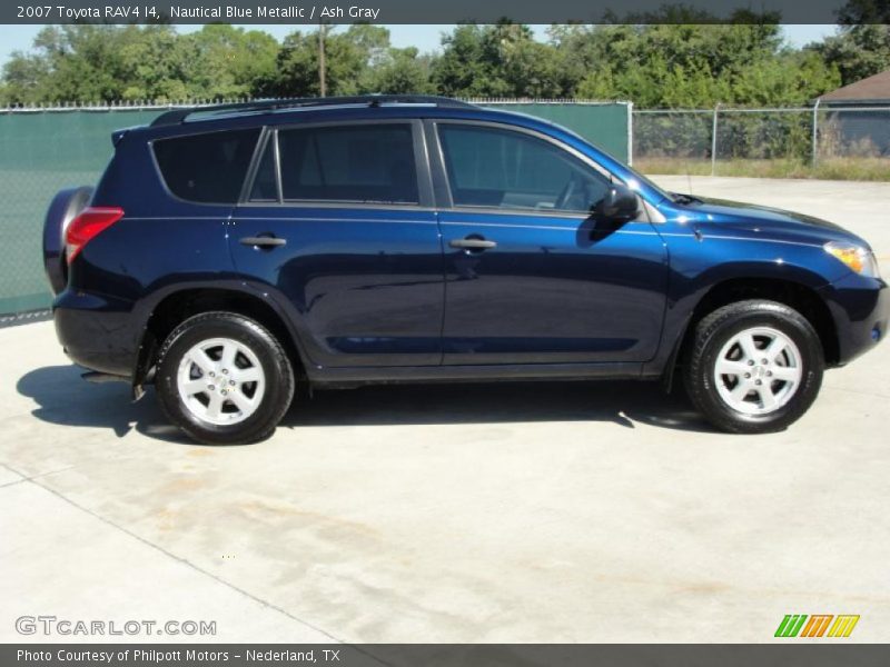 Nautical Blue Metallic / Ash Gray 2007 Toyota RAV4 I4