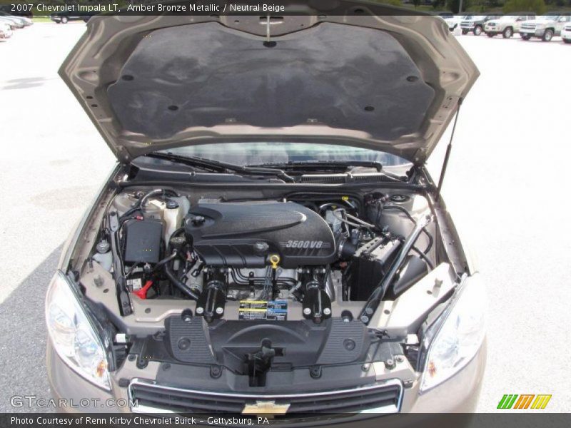 Amber Bronze Metallic / Neutral Beige 2007 Chevrolet Impala LT