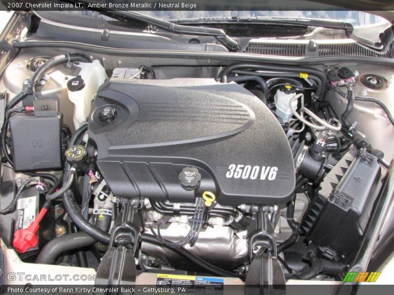 Amber Bronze Metallic / Neutral Beige 2007 Chevrolet Impala LT