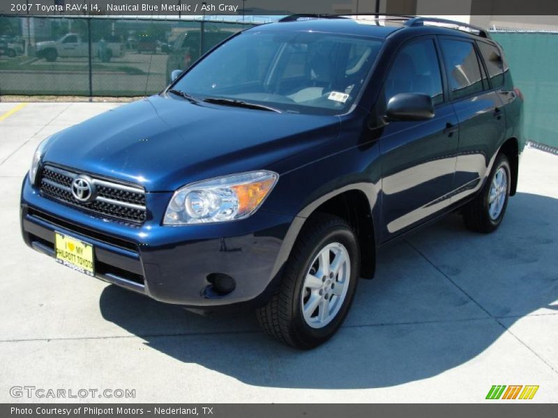 Nautical Blue Metallic / Ash Gray 2007 Toyota RAV4 I4