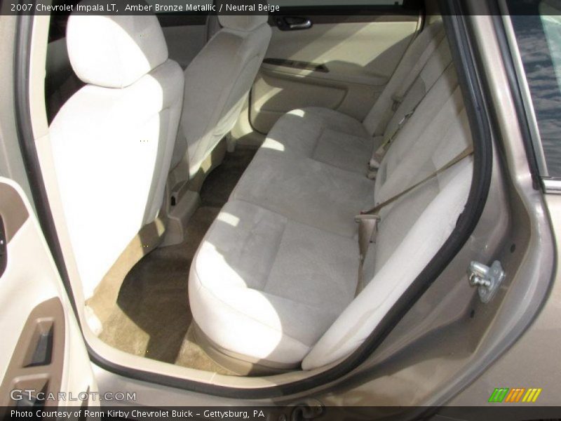Amber Bronze Metallic / Neutral Beige 2007 Chevrolet Impala LT
