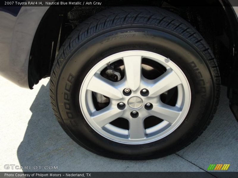 Nautical Blue Metallic / Ash Gray 2007 Toyota RAV4 I4