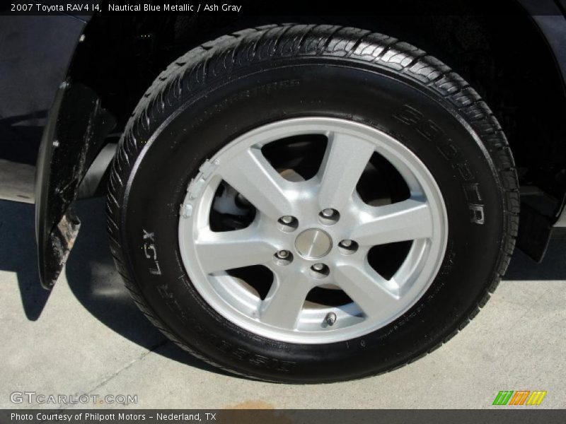 Nautical Blue Metallic / Ash Gray 2007 Toyota RAV4 I4